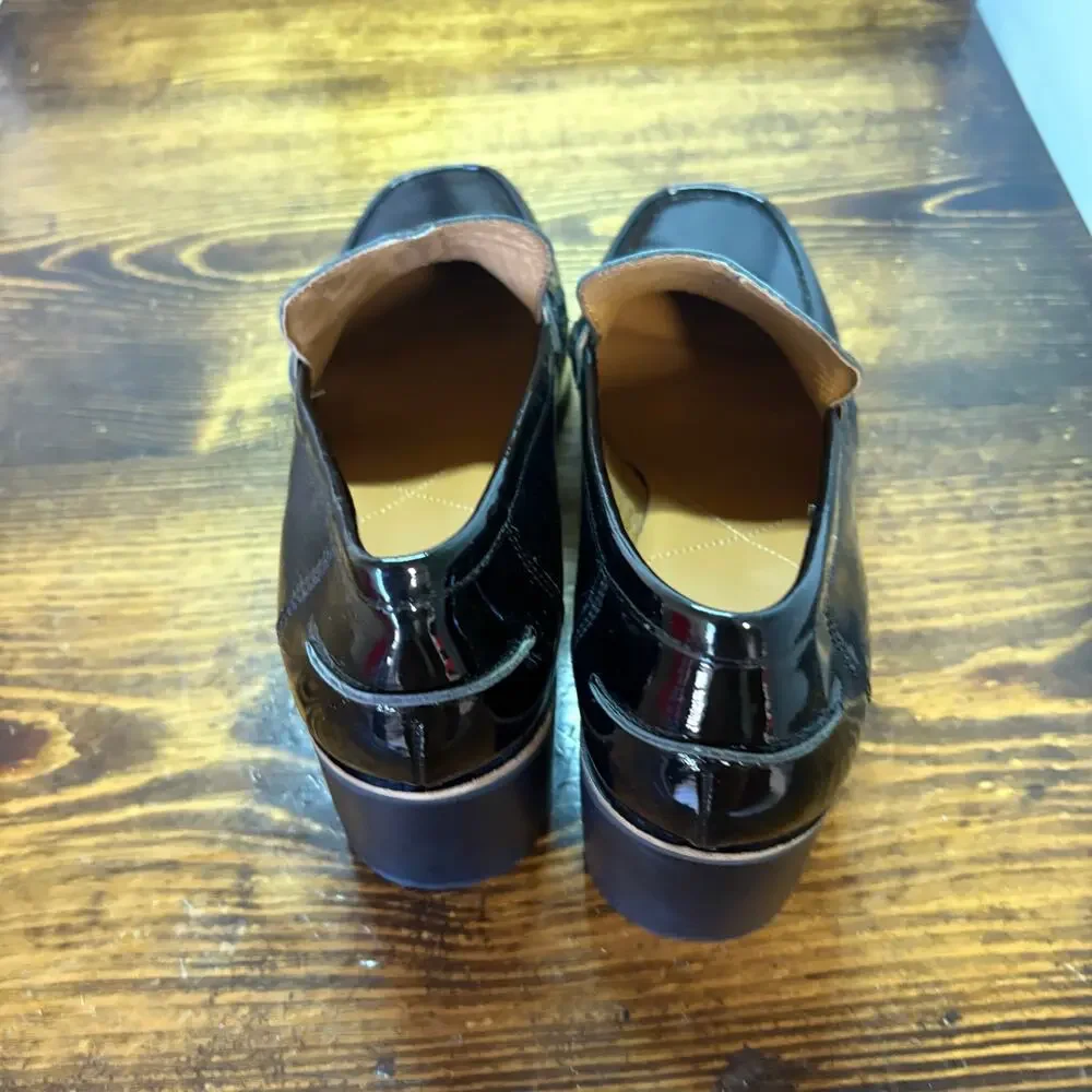 NYDJ Black Heeled‎ Loafers Size 10